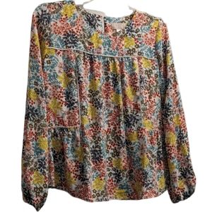 💥🆕 Loft Outlet Petite Floral Blouse XSP